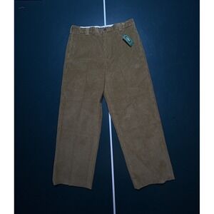 New With Tag LL Bean Corduroy Country Cord Pants Heritage Khaki Size 32x26